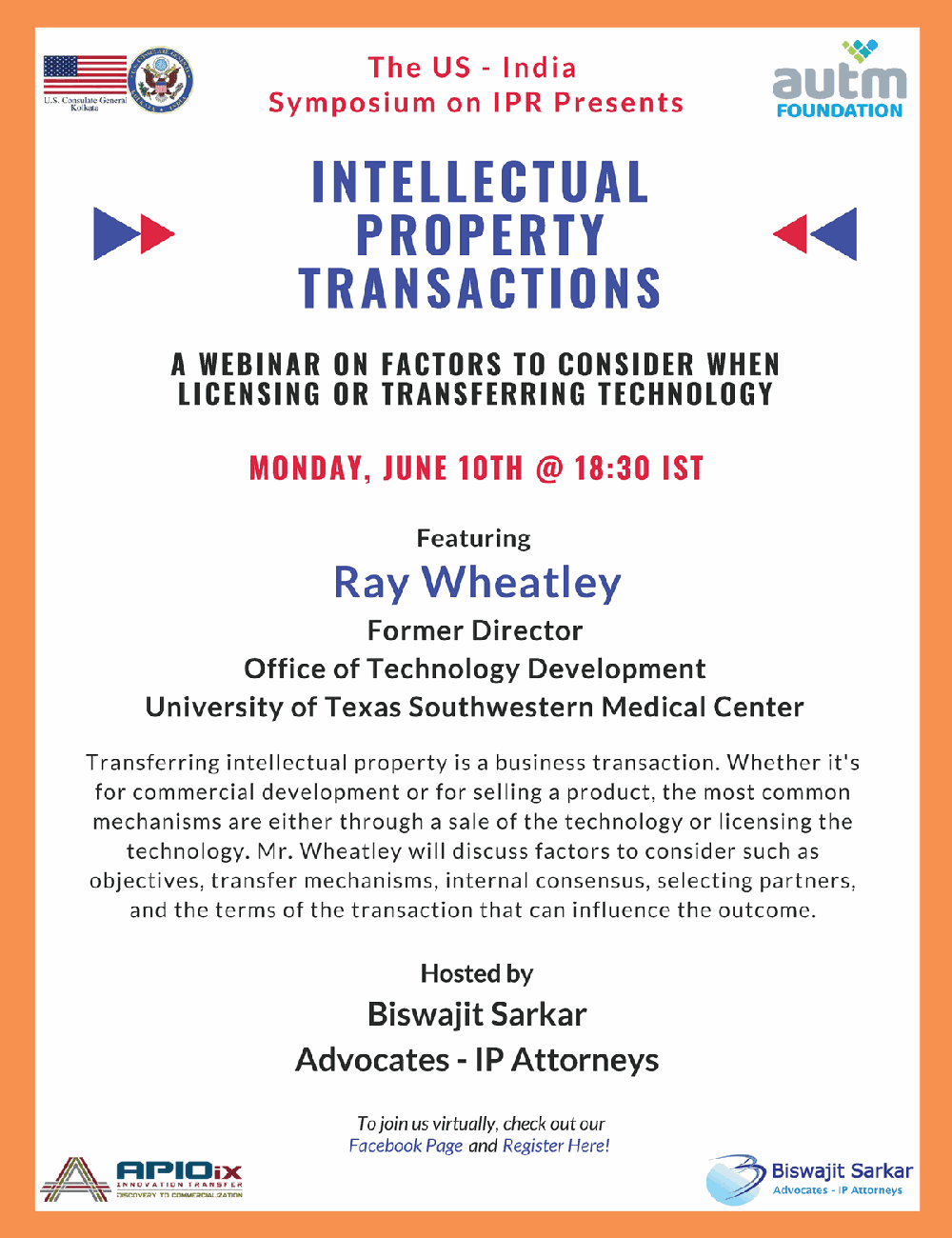 U.S.-India Symposium on Intellectual Property Webinar