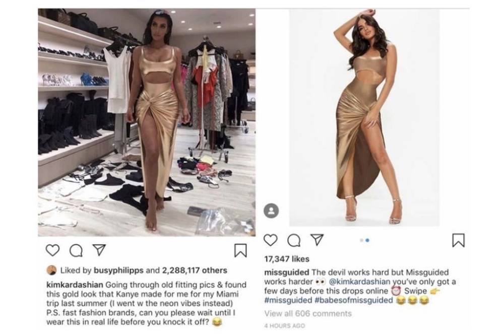 Kim vs Missguided