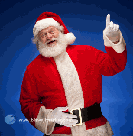 Santa Claus at free zone